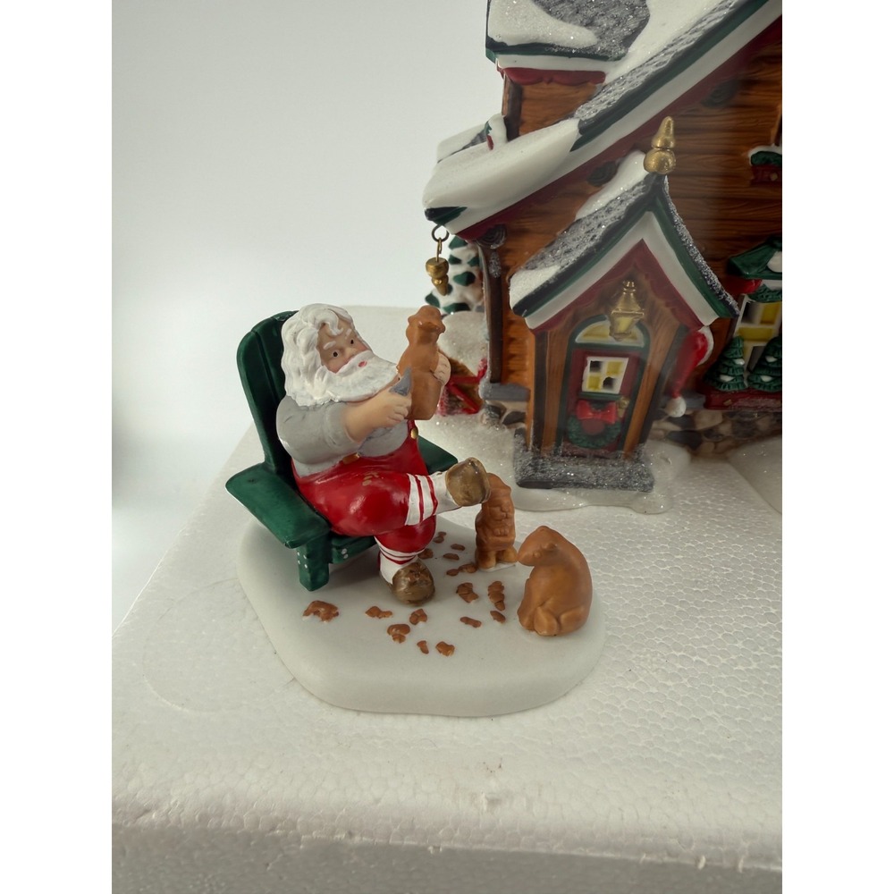 Department 56 North Pole Series Santa's Get-Away Gift Set 2011 House 3 Pc READ - Picture 3 of 9